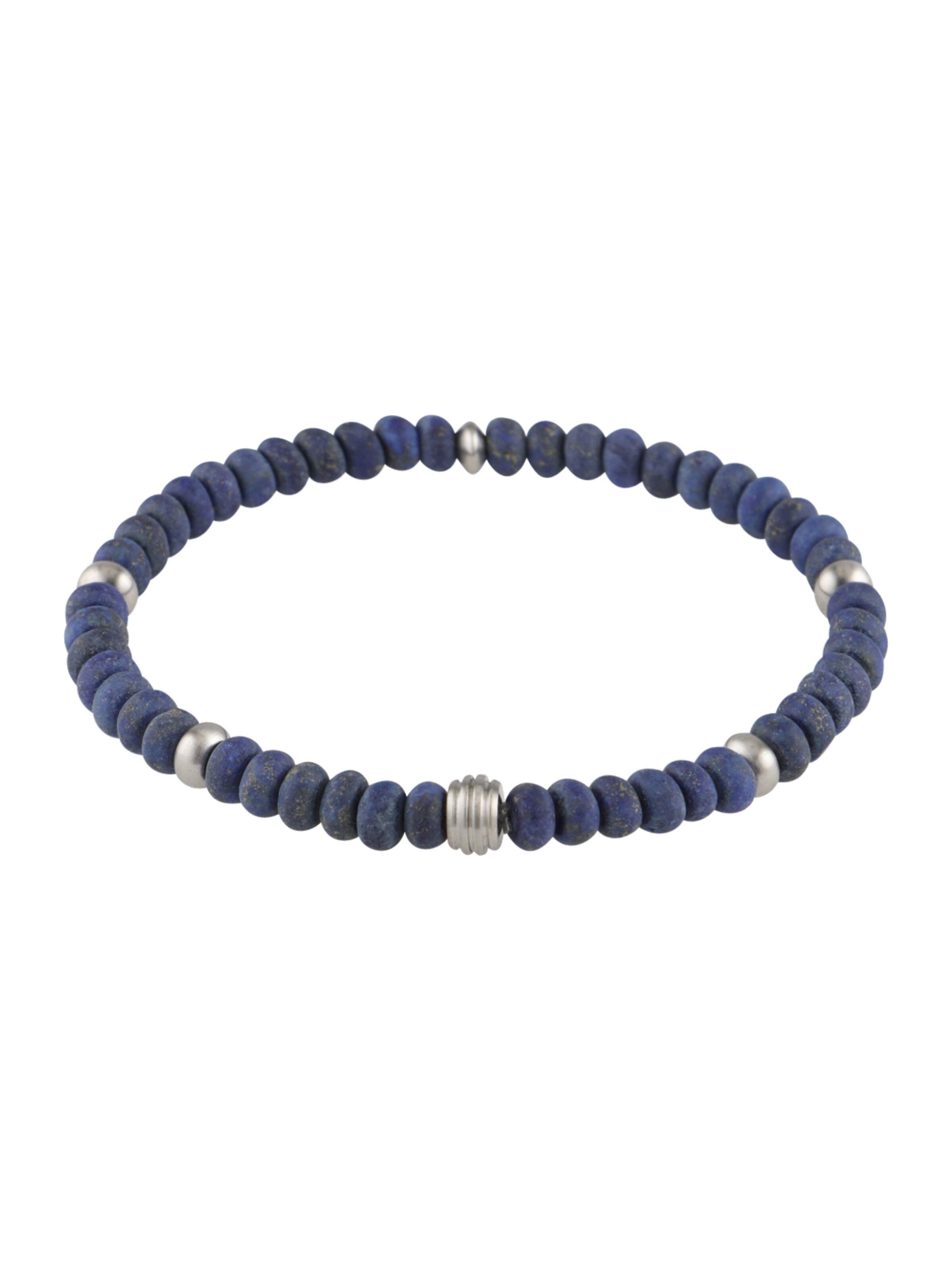 ROYAL-EGO - Armband 'Bead Bracelet' in de kleur Blauw