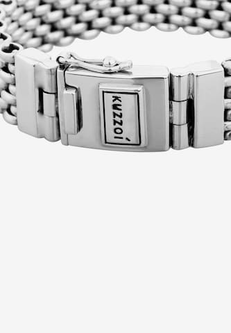 KUZZOI Armband 'Basic' in Silber