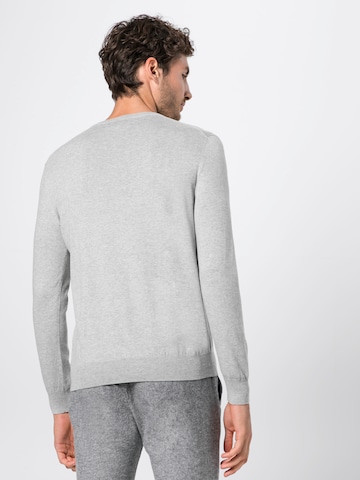 Pull-over Polo Ralph Lauren en gris : derrière