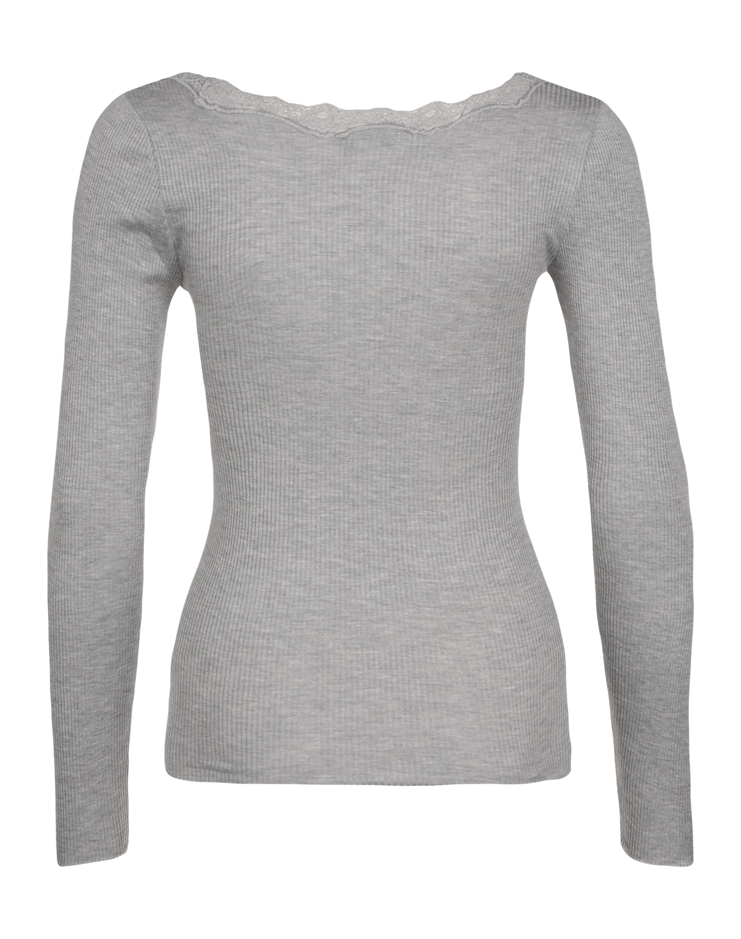 rosemunde Majica | siva barva: zadnja stran