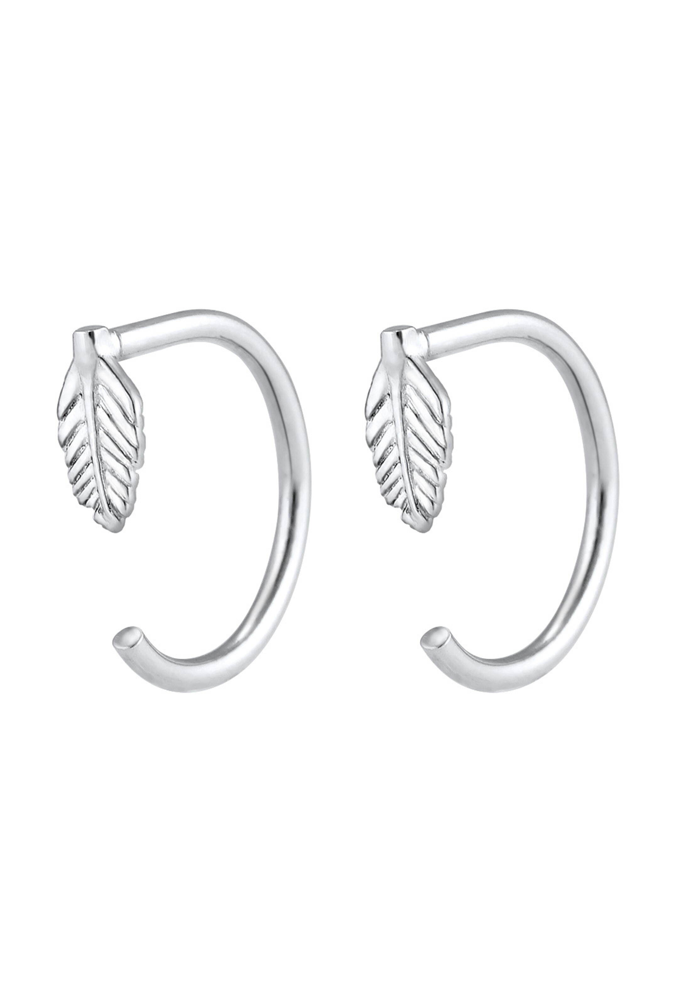 ELLI Oorbellen in Zilver: voorkant