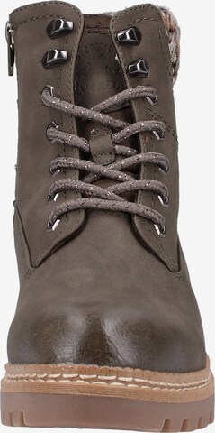 YOUNG SPIRIT Lace-Up Ankle Boots in Grey