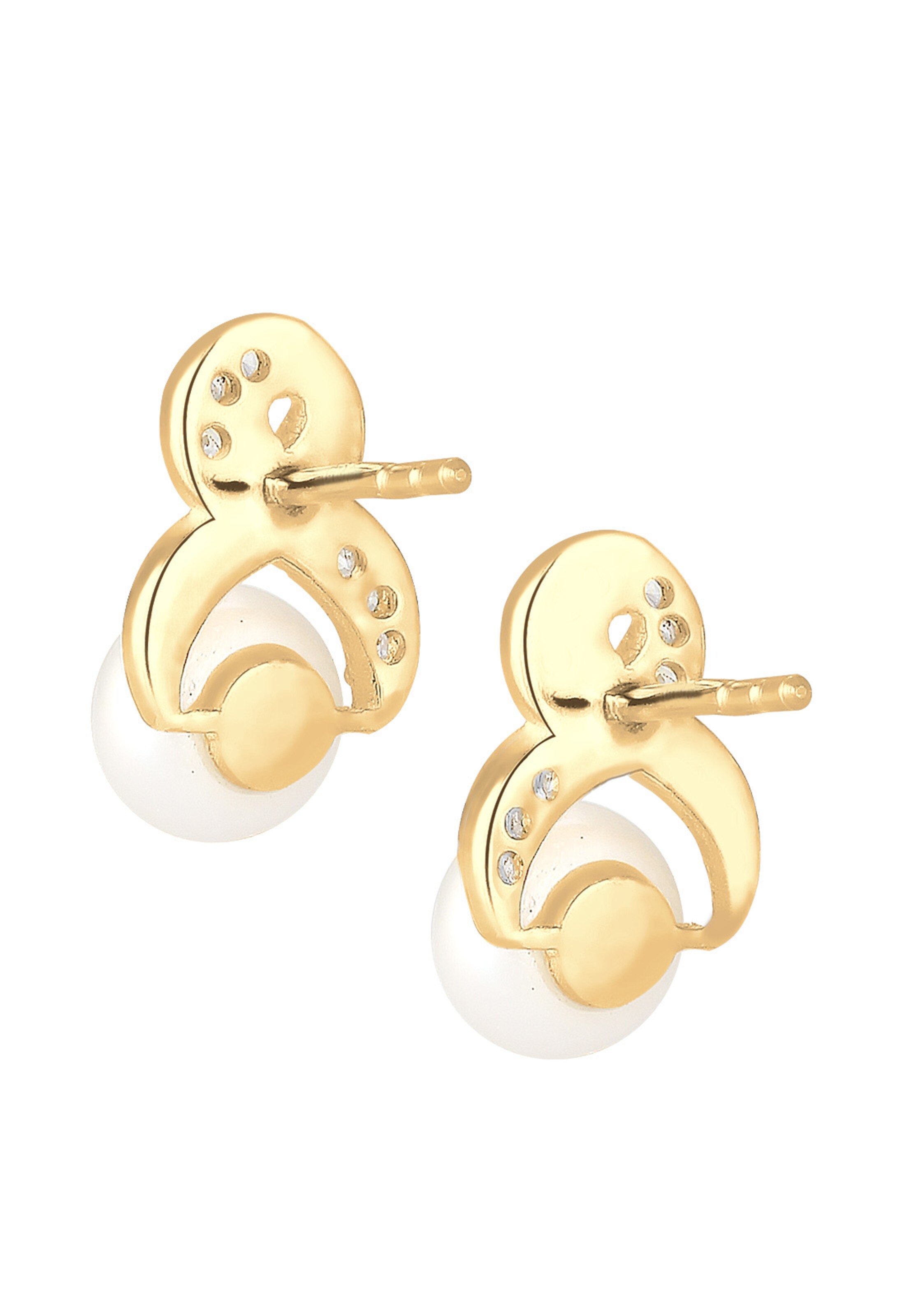 ELLI PREMIUM Earrings 'Infinity' in Gold
