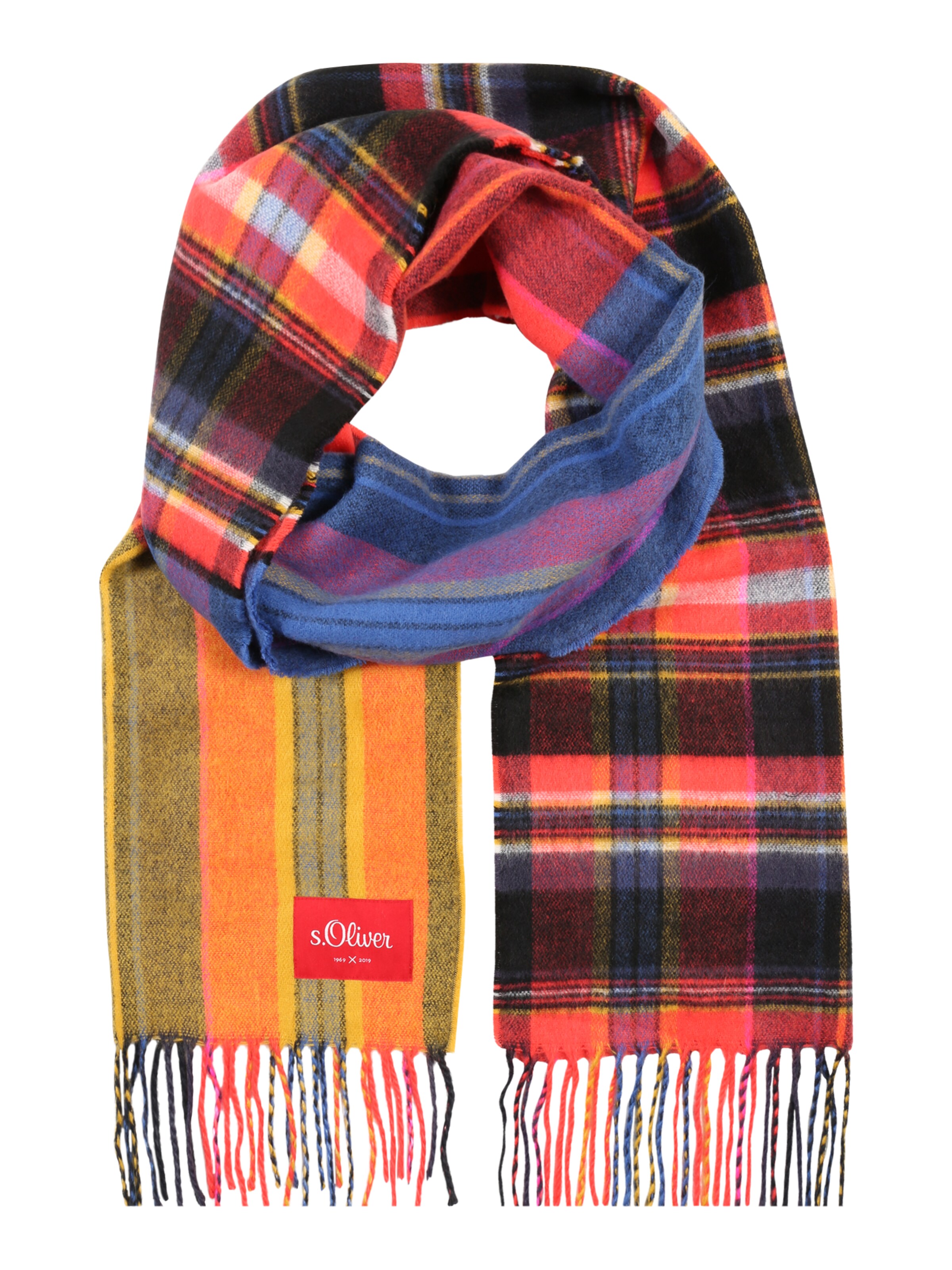 s.Oliver - Sjaal in de kleur Gemengde kleuren