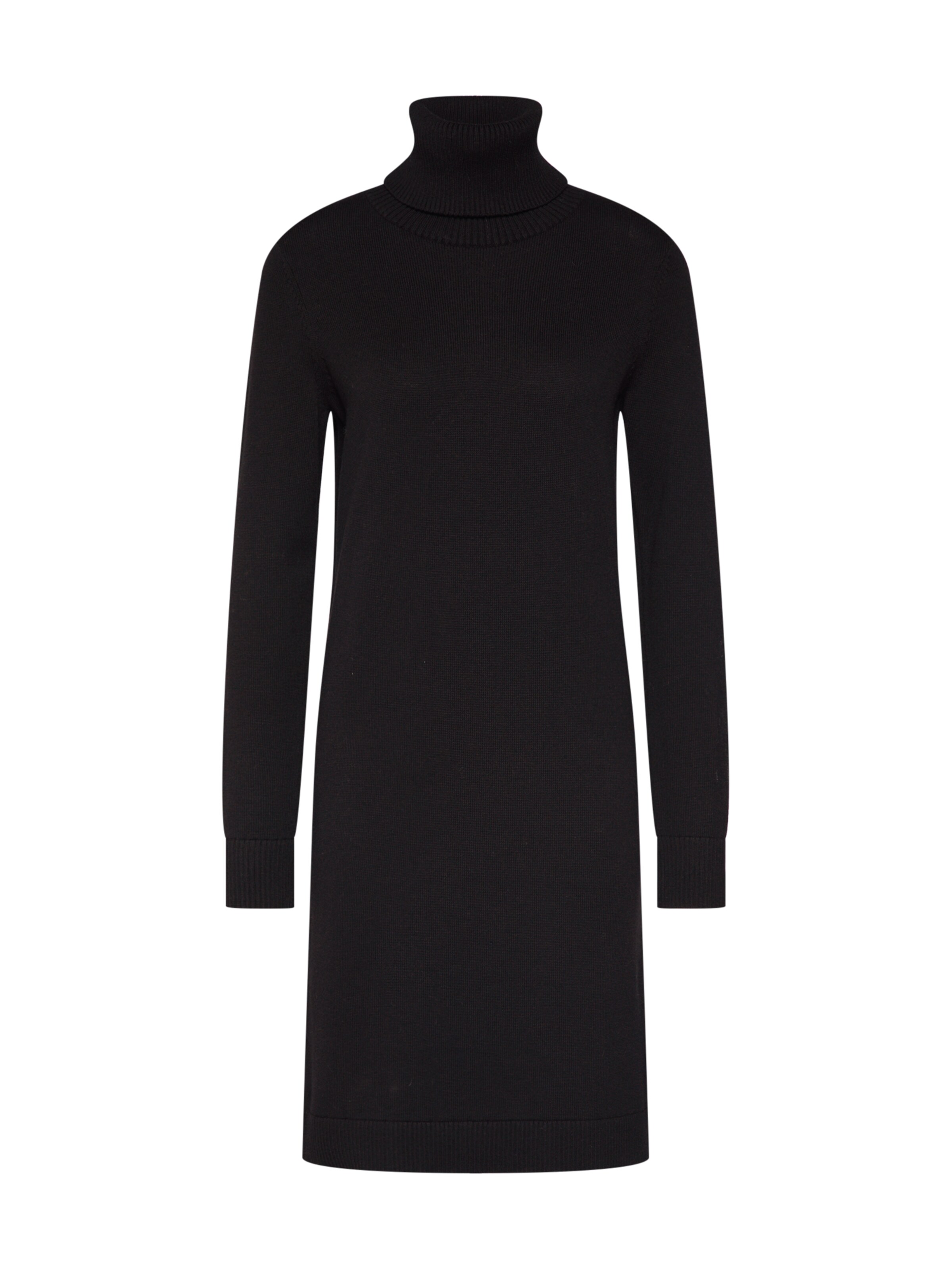 BOSS - Gebreide jurk 'Wabelletta' in de kleur Zwart