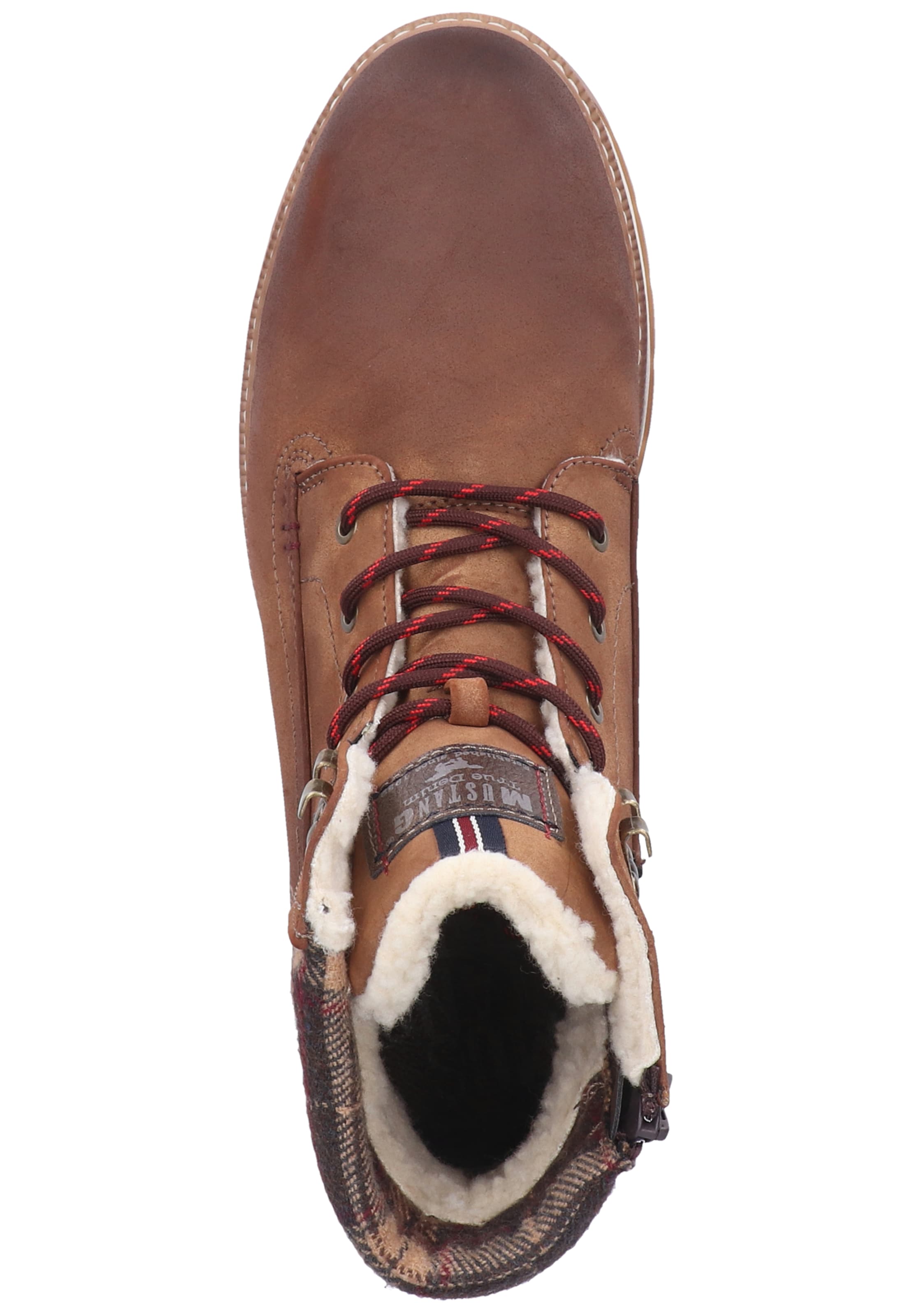 MUSTANG Stiefelette in Braun