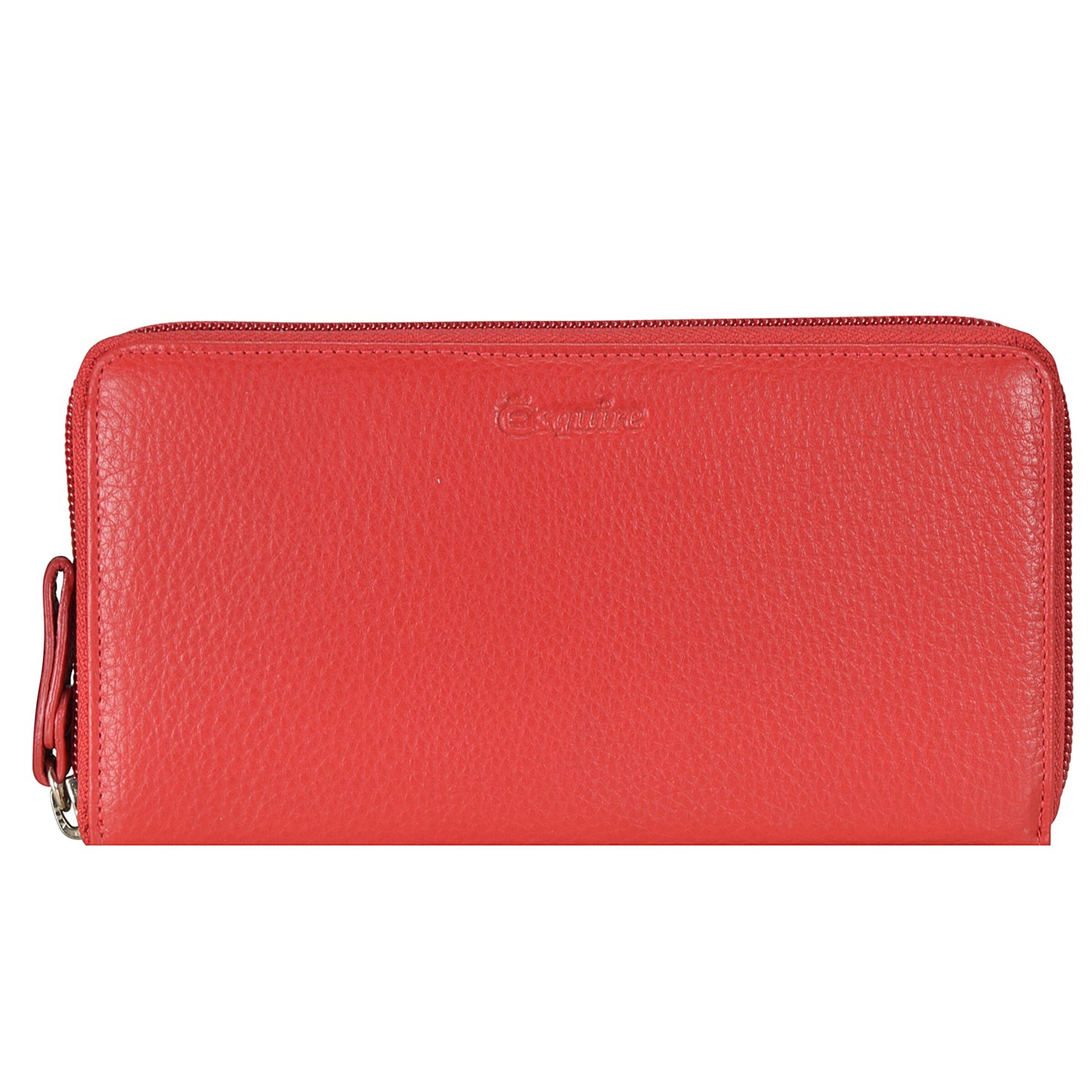 Esquire Wallet 'Primavera' in Red: front