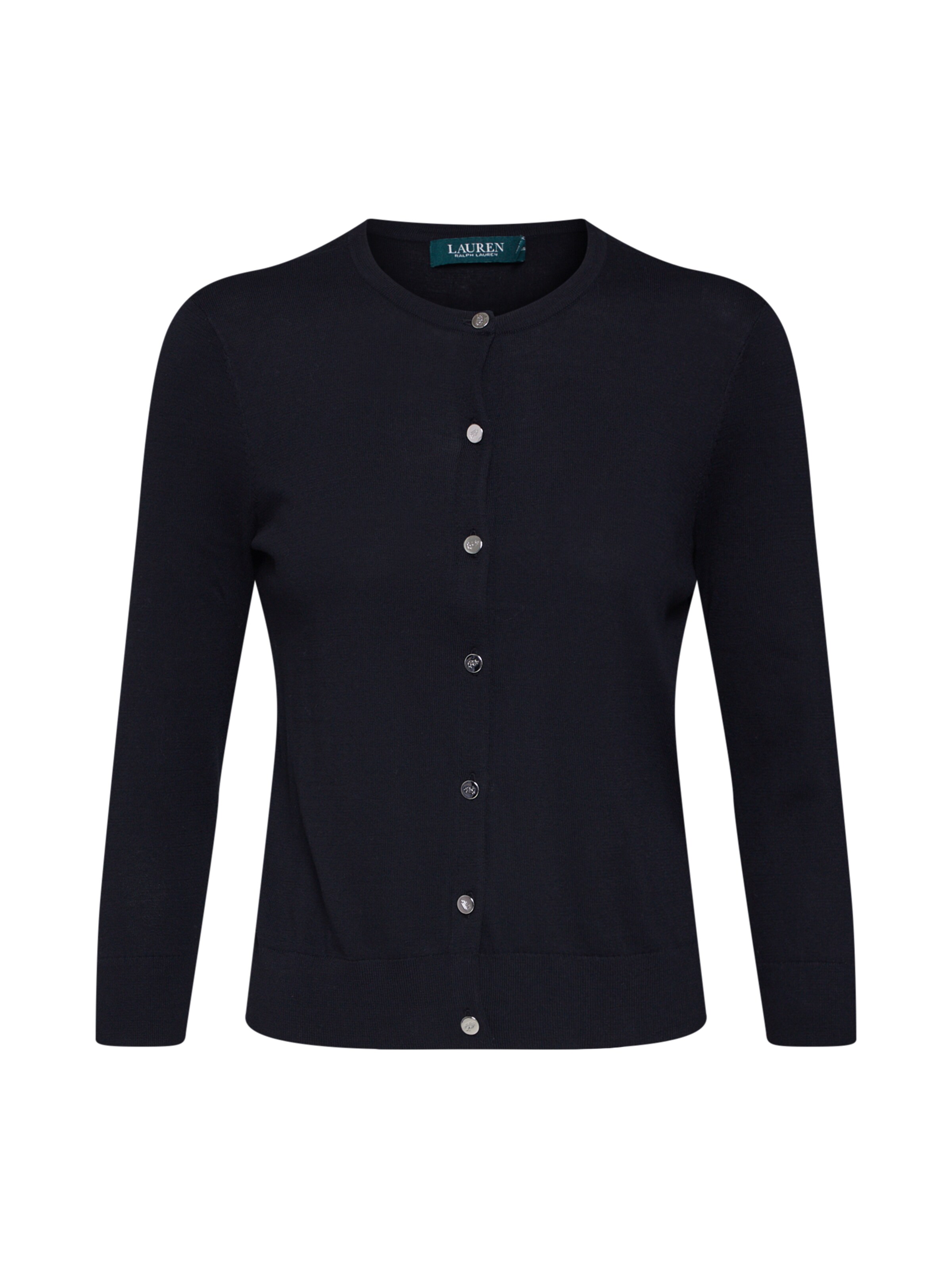 Lauren Ralph Lauren - Gebreid vest 'KATLYN' in de kleur Zwart