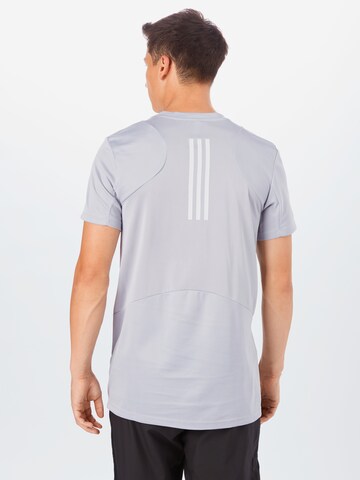 ADIDAS SPORTSWEAR Regular fit Funkcionalna majica | siva barva