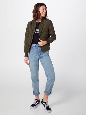 Maglietta di ALPHA INDUSTRIES in nero