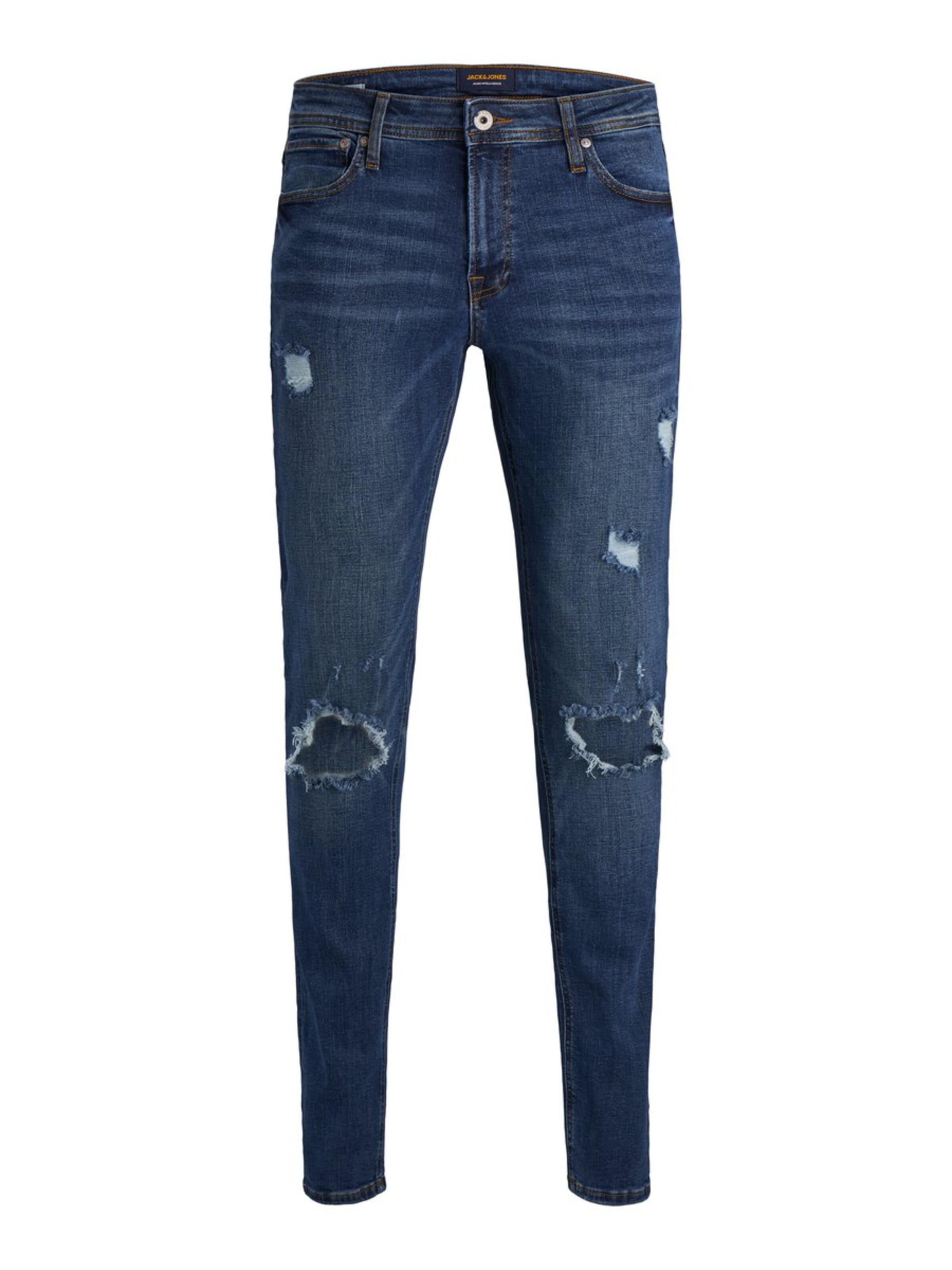 JACK & JONES - Jeans 'Tom' in de kleur Donkerblauw