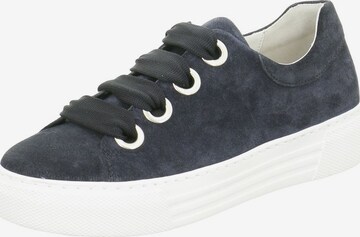 GABOR Sneakers laag in Blauw: voorkant