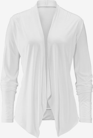 LASCANA Knit Cardigan in White: front
