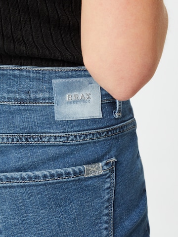 Slimfit Jeans 'Shakira' de la BRAX pe albastru