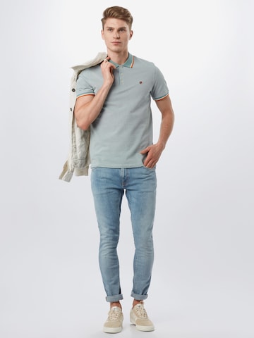žalia JACK & JONES Standartinis modelis Marškinėliai 'Bluwin'