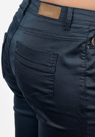 DESIRES Slimfit Jeans 'Elbja' in Blauw