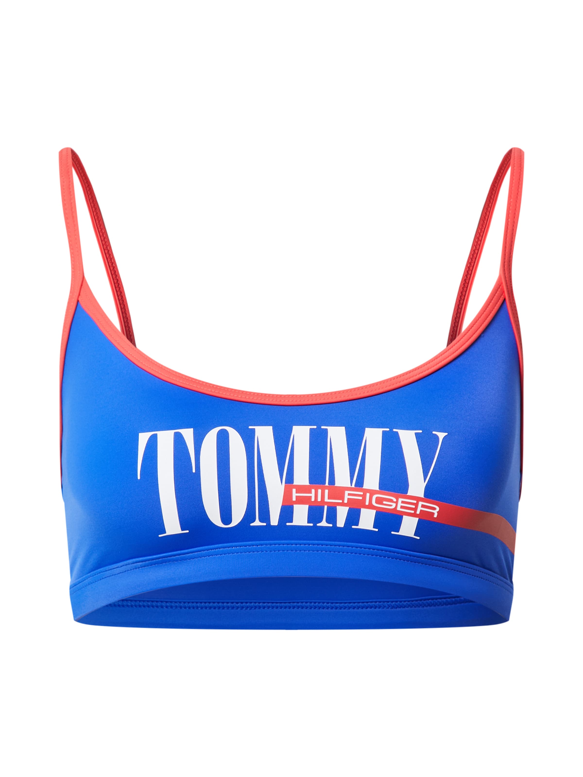 Tommy Hilfiger Underwear Bustier Bikinitop in Blauw: voorkant