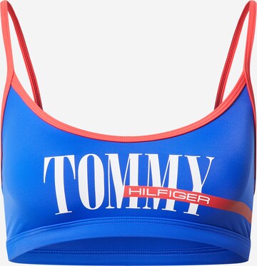 Tommy Hilfiger UnderwearBustier Bikini gornji dio - plava boja: prednji dio