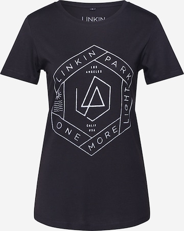 Maglietta 'Linkin Park' di Merchcode in nero: frontale