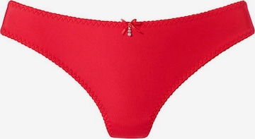 NUANCE Thong in Red: front