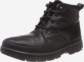 CLARKS Lace-Up Boots in Black: front