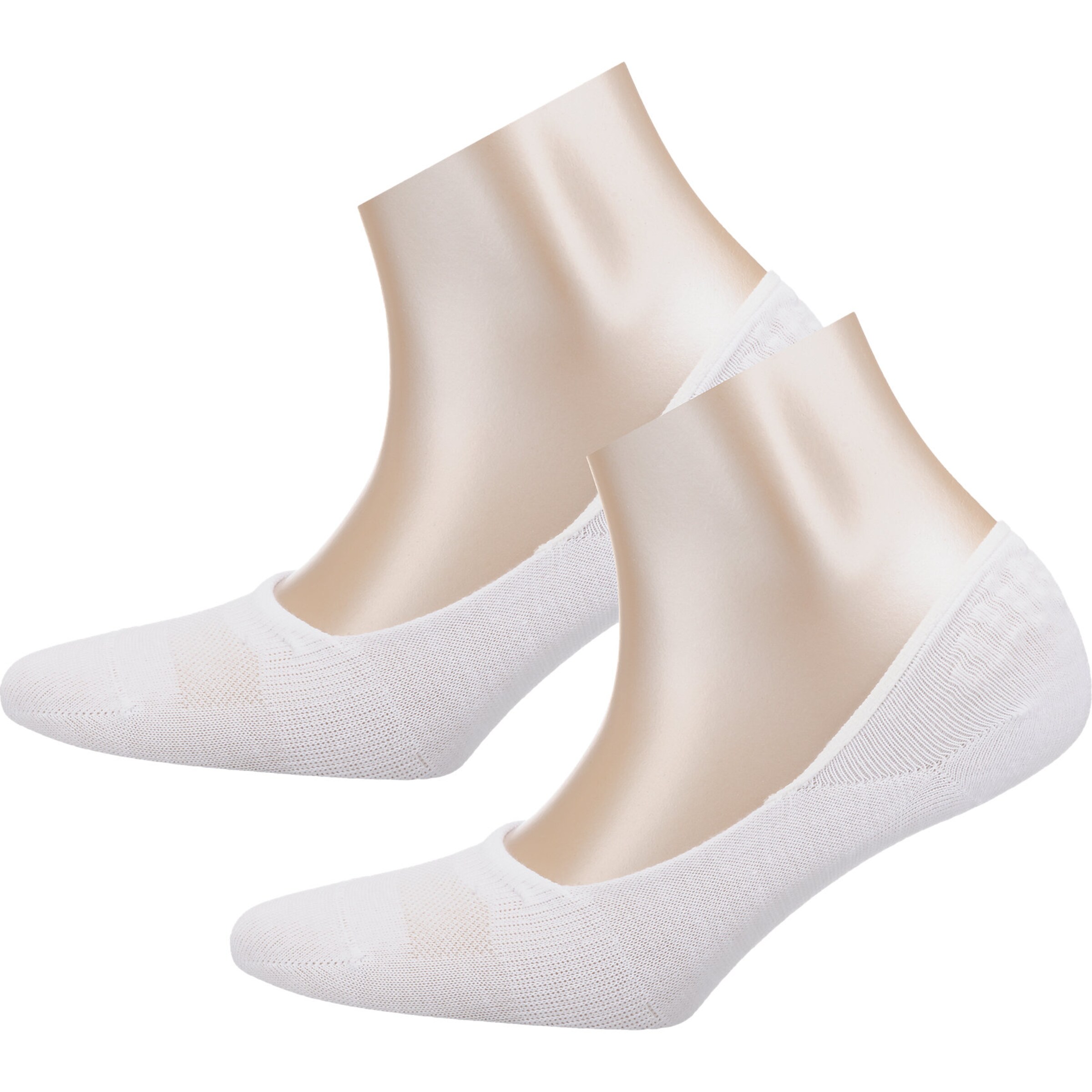 camano - Füßlinge in weiß