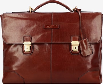 The Bridge Document Bag 'Vespucci' in Brown: front