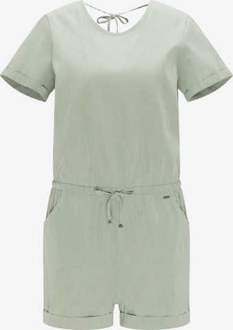 DREIMASTER Jumpsuit in Groen: voorkant