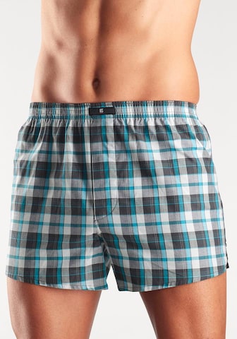 H.I.S - Regular Boxers 'PAF' em azul