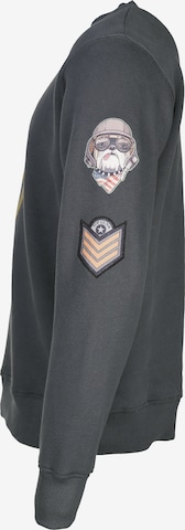 TOP GUN Sweater 'TG-9011' in Grün