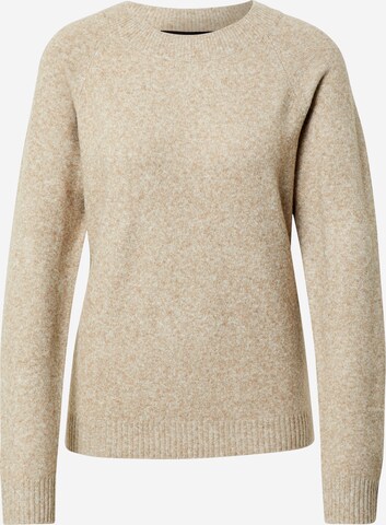 VERO MODA Trui 'Doffy' in Beige: voorkant