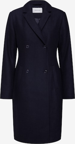 modström Between-Seasons Coat 'Odelia' in Black: front