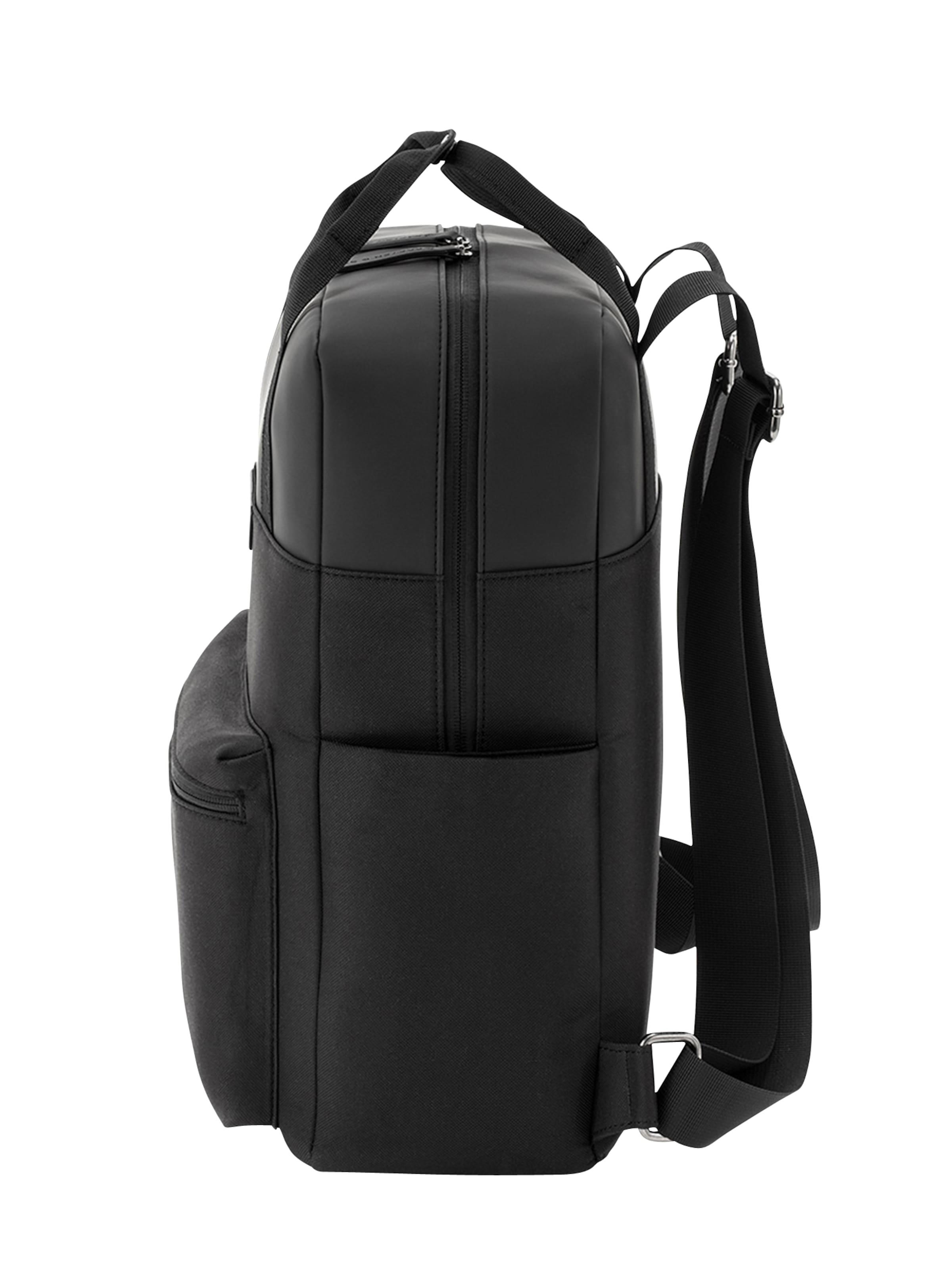 Kapten & Son Backpack 'Bergen All Black' in Black: side