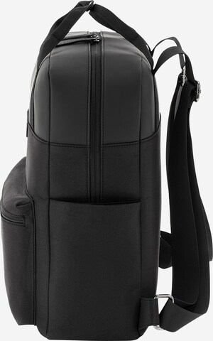 Sac à dos 'Bergen All Black' Kapten & Son en noir : sur le côté