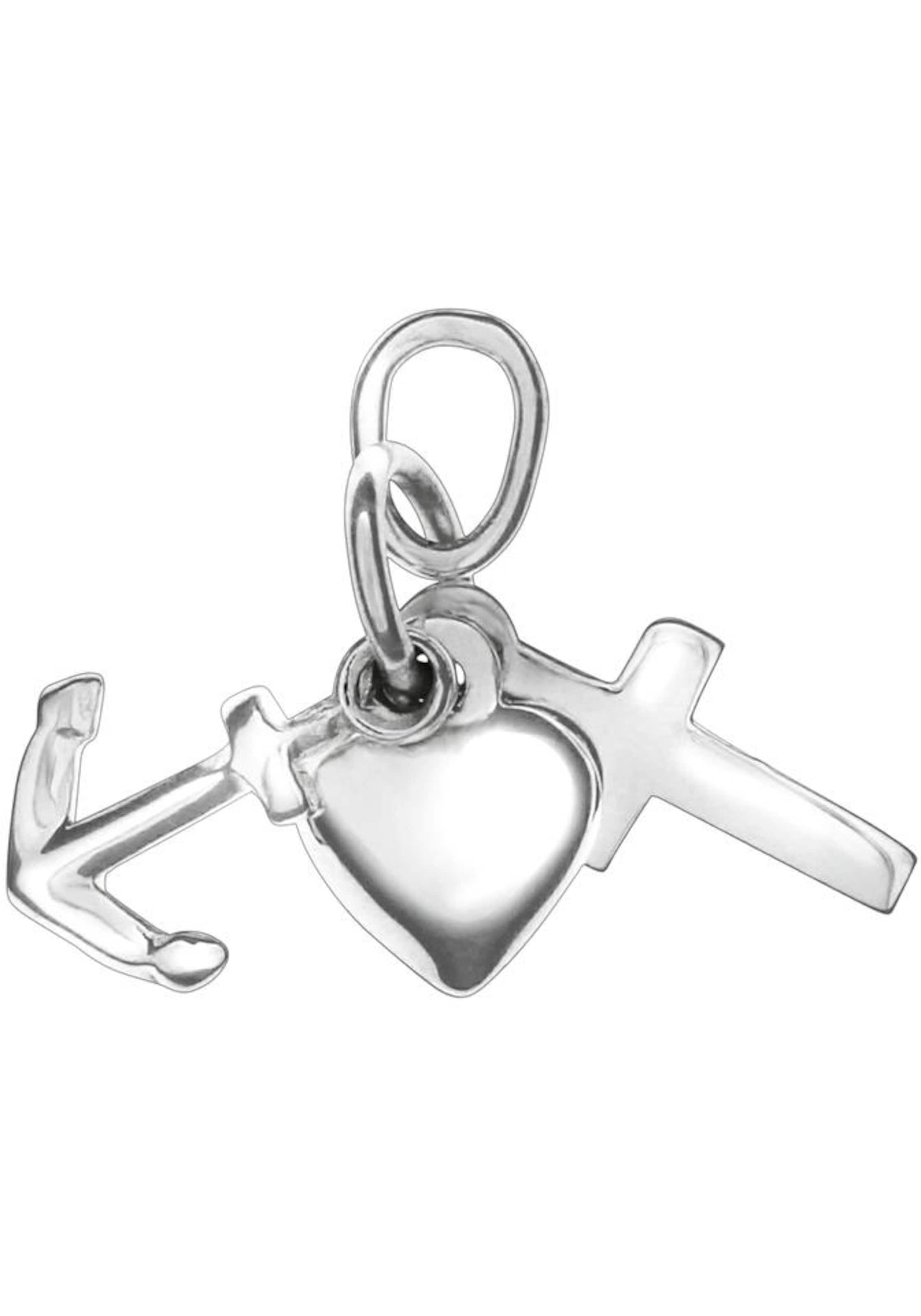 FIRETTI Anhänger in Silber: Vorderseite