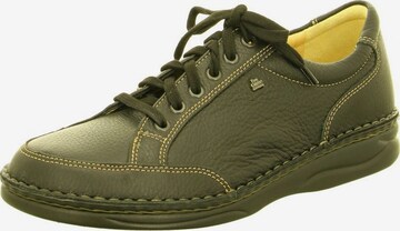 Finn Comfort Lace-Up Shoes in Green: front