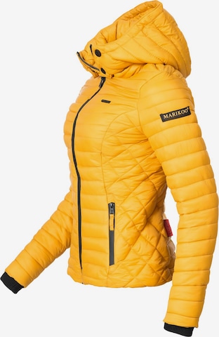 MARIKOO Between-Season Jacket 'Samtpfote' in Yellow