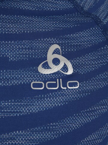ODLO Regular Fit Funktionsshirt in Blau