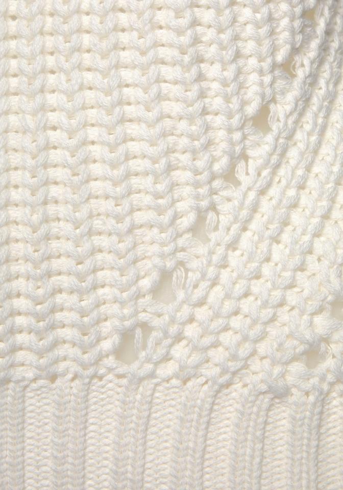 LASCANA Pullover in Offwhite 