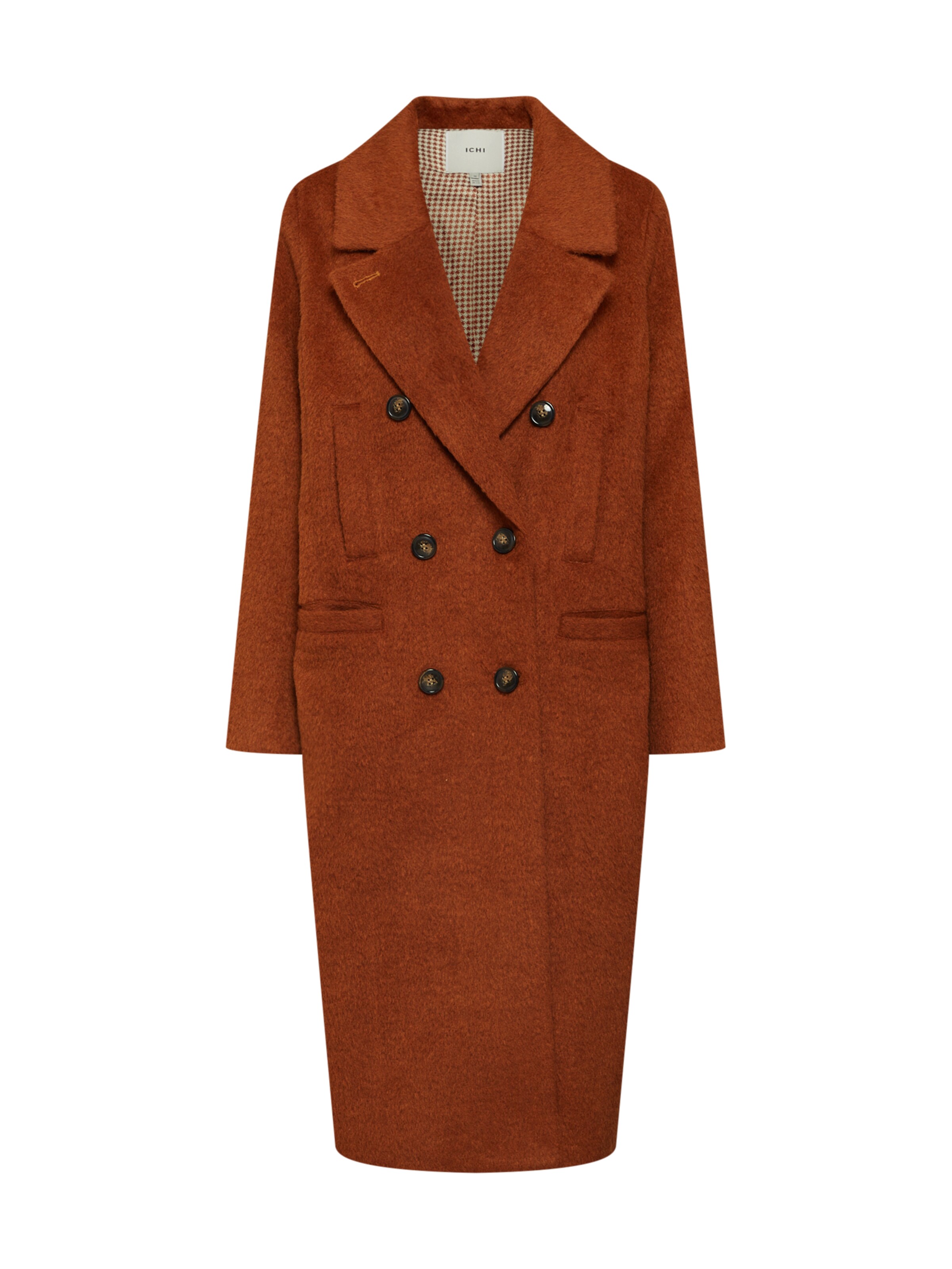 ICHI - Tussenmantel 'IHKESSIE JA2' in de kleur Bruin