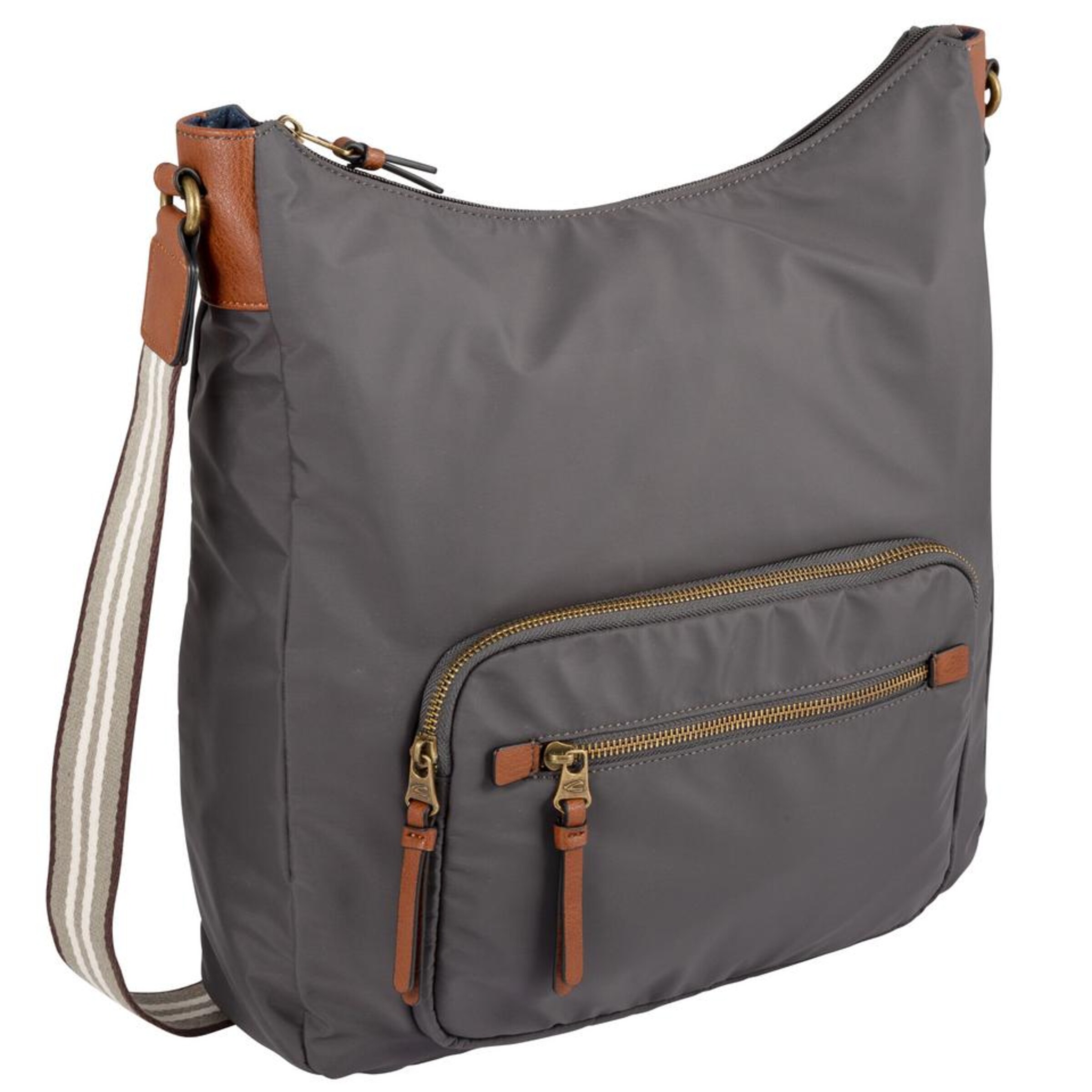 Borsa a tracolla di CAMEL ACTIVE in grigio: frontale