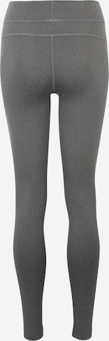 Skinny Pantalon de sport UNDER ARMOUR en gris : derrière