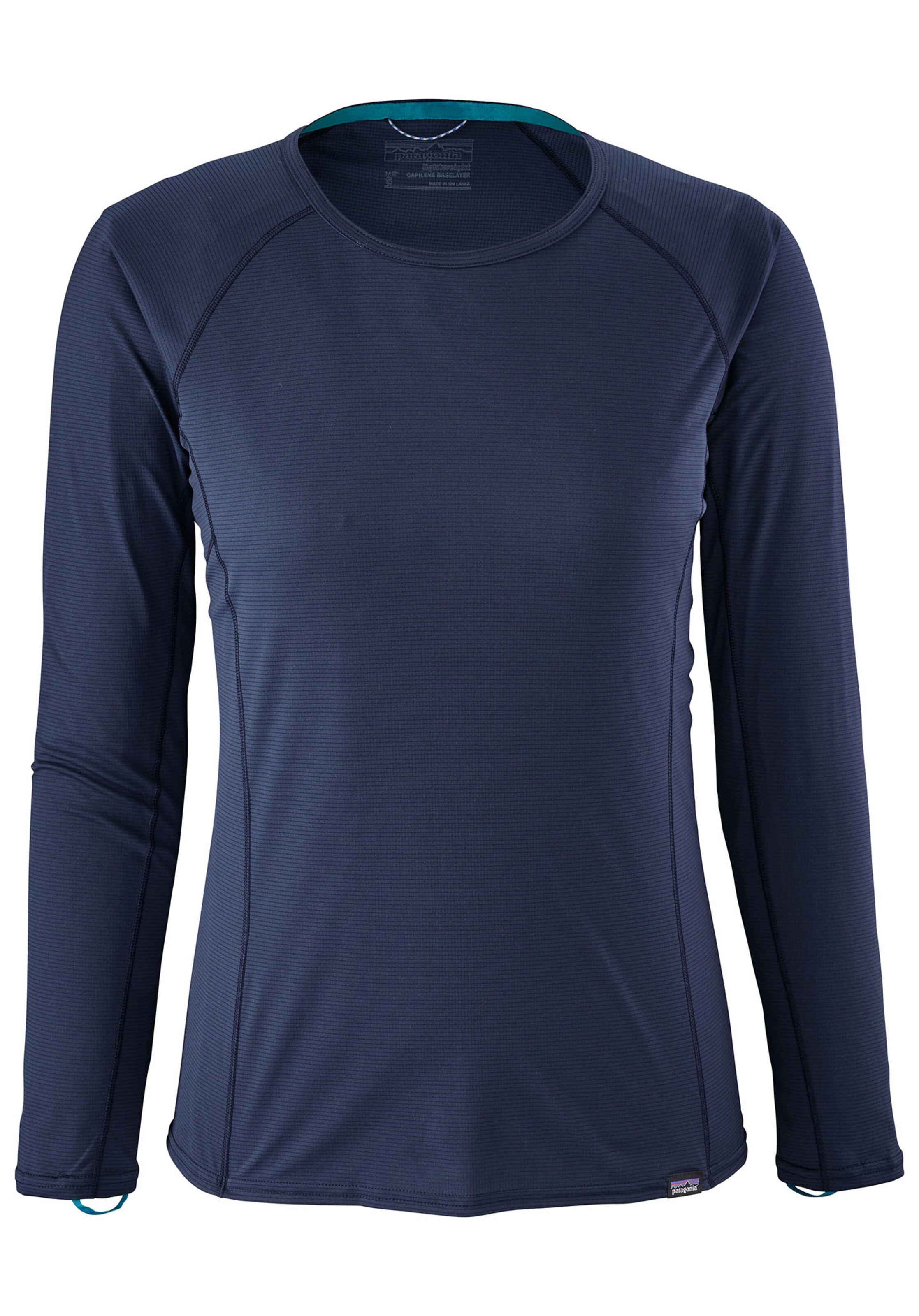 PATAGONIA - Shirt 'Cap LW Crew' in navy