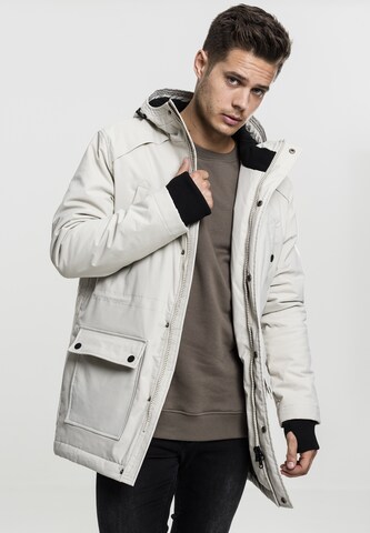 Parka invernale di Urban Classics in grigio: frontale