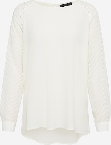 OBJECT Blouse 'Zoe' in White: front