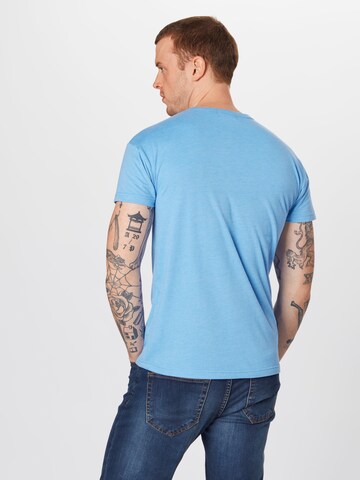 Derbe Shirt  'Reloaded' in Blau: Rückseite