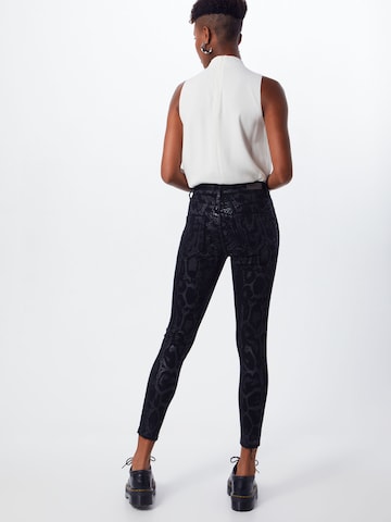 ONLY Skinny Jeans 'Blush' in Black: back