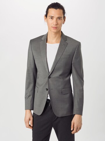 JOOP! Slim fit Business Blazer 'Herby' in Grey: front