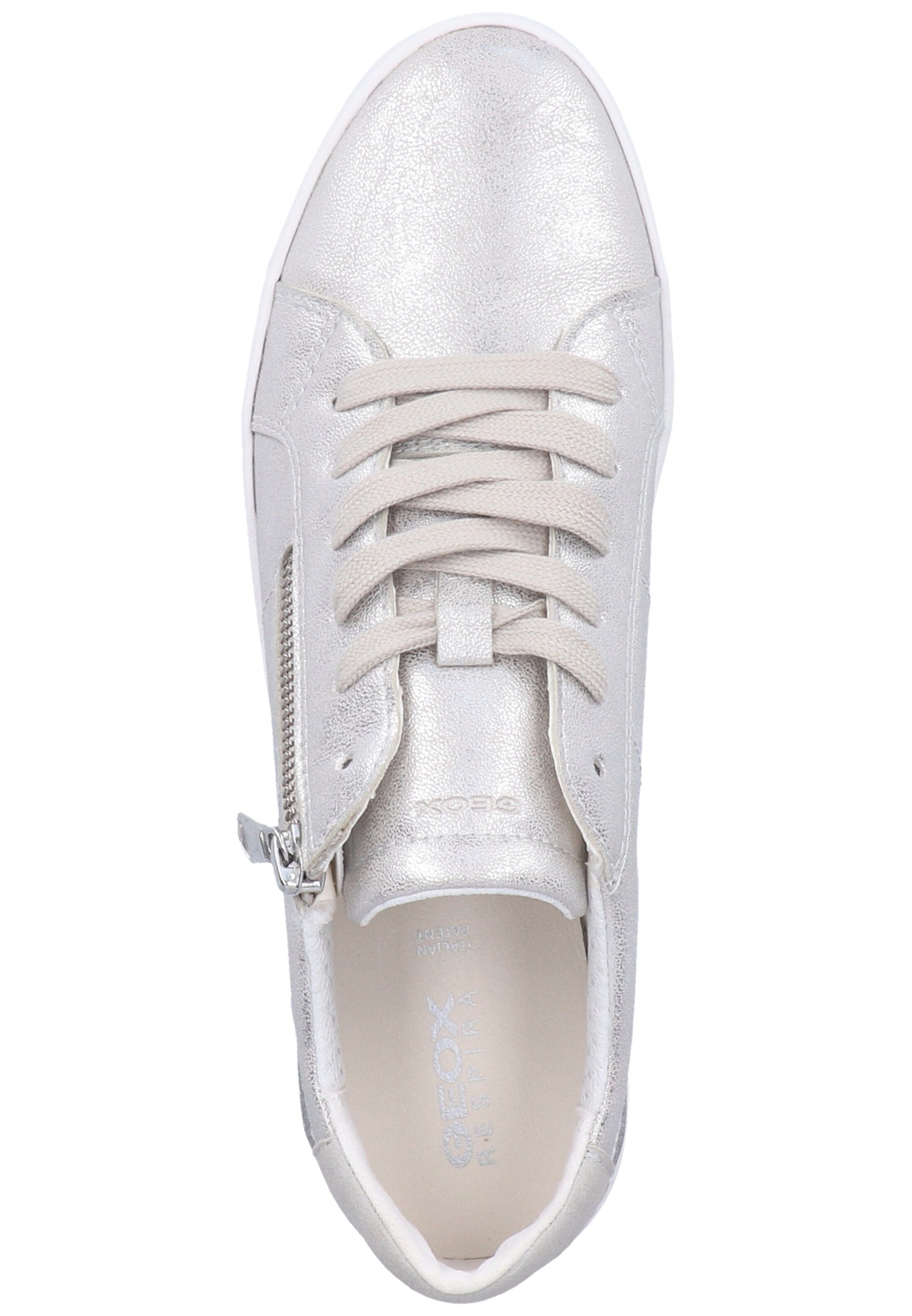 Baskets basses &#x27;Blomiee&#x27; GEOX en argent