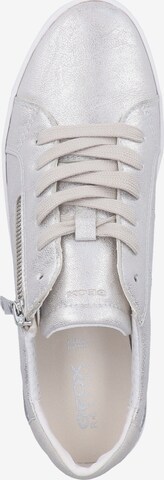 GEOX Platform trainers in Silver
